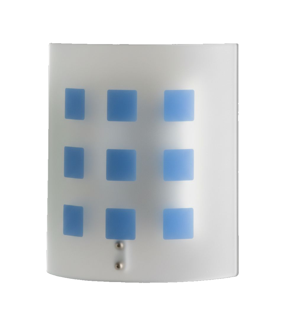 Griglia Blauw – Hitech Studio, Lámpara de pared – Hitech Curaçao