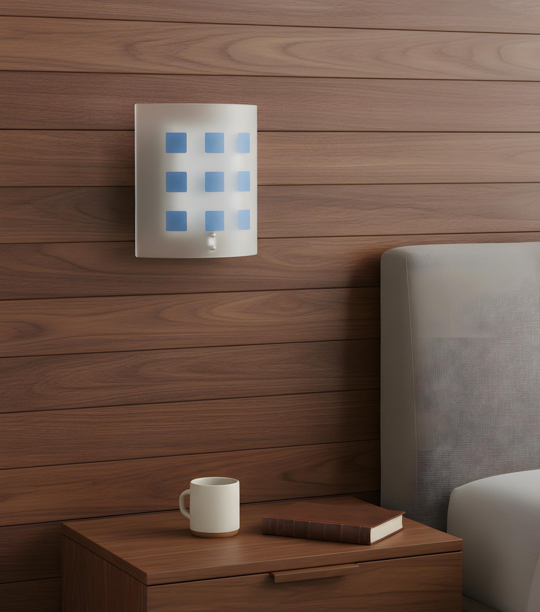 Griglia Blauw – Hitech Studio en un interior de diseño